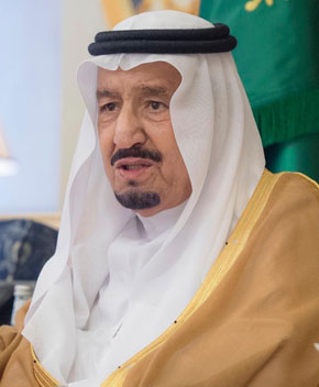 خادم الحرمين الشريفين الملك سلمان بن عبد العزيز - حفظه الله -
