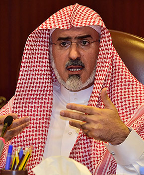 Recteur de l'Université de l'Imam Prof. Dr.Sulaiman bin Abdullah Aba Al-khail